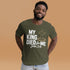 My King Died for Me Christian Bible Verse T-Shirt